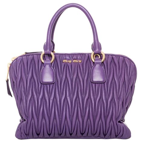 miu miu purple bag|miu michigan handbags.